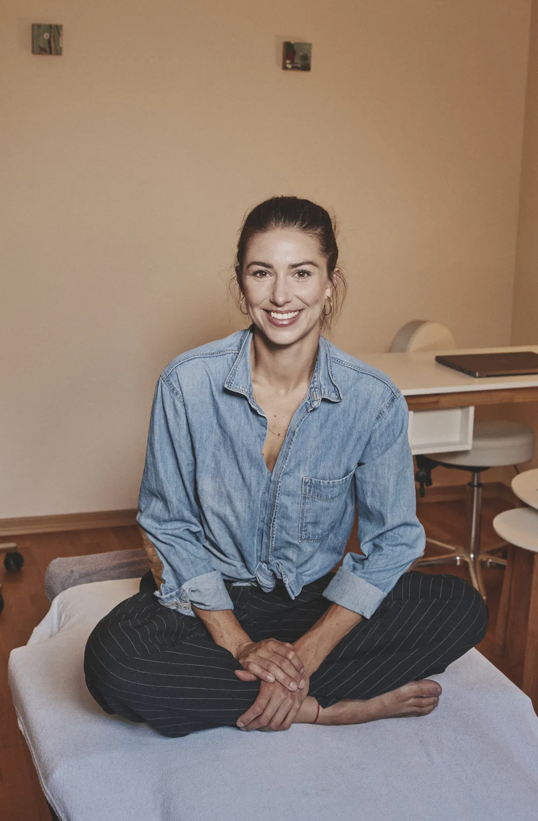 Porträt von Jessica Pugliese-Rada, Osteopathin